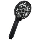 Лейка для душа ZEIN Z3545, d=120 мм, 3 режима, черная - Фото 4