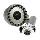 Лейка для душа ZEIN Z3550, d=80 мм, 3 режима, с массажными зубчиками, кнопка «стоп», графит - фото 23858862