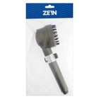 Лейка для душа ZEIN Z3550, d=80 мм, 3 режима, с массажными зубчиками, кнопка «стоп», графит - фото 23858865