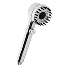 Лейка для душа ZEIN Z3551, d=80 мм, 3 режима, с массажными зубчиками, кнопка «стоп», хром - Фото 5