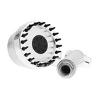 Лейка для душа ZEIN Z3551, d=80 мм, 3 режима, с массажными зубчиками, кнопка «стоп», хром - Фото 10