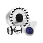 Лейка для душа ZEIN Z3551, d=80 мм, 3 режима, с массажными зубчиками, кнопка «стоп», хром - Фото 11