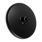 Набор леек для душа ZEIN Z3559, верхняя на шарнире d=22 см, ручная 3 режима d=12 см, черная - Фото 5