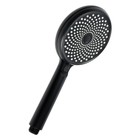 Набор леек для душа ZEIN Z3559, верхняя на шарнире d=22 см, ручная 3 режима d=12 см, черная - Фото 6