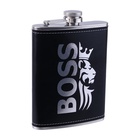 Фляжка BOSS, нержавеющая сталь, 240 мл, 8 oz - Фото 3