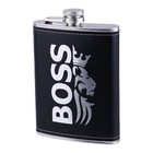Фляжка BOSS, нержавеющая сталь, 240 мл, 8 oz - Фото 4