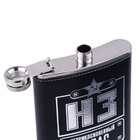 Фляжка «НЗ», нержавеющая сталь, 240 мл, 8 oz - Фото 6