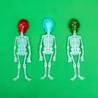 Карамель на неоновой палочке «Неон Скелетон», 10 г - Фото 7