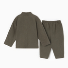 Комплект для мальчика (рубашка, брюки) MINAKU, цвет зеленый, рост 68-74 - Фото 6