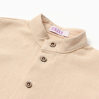 Комплект для мальчика (рубашка, брюки) MINAKU, бежевый, рост 68-74 см - фото 116357346 Комплект для мальчика (рубашка, брюки) MINAKU, бежевый, рост 68-74 см - фото 116357346
