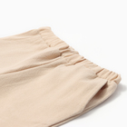 Комплект для мальчика (рубашка, брюки) MINAKU, бежевый, рост 68-74 см - фото 116357348 Комплект для мальчика (рубашка, брюки) MINAKU, бежевый, рост 68-74 см - фото 116357348