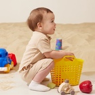 Комплект для мальчика (рубашка, шорты) MINAKU, цвет бежевый, рост 80-86 10236283