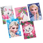 Блокнот А7 16 л на скрепке 5 видов для девочки МИКС (комплект 10 шт) - фото 25281561