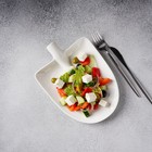 УЦЕНКА Блюдо фарфоровое Magistro «Бланш», 24×18×4.5 см, цвет белый - Фото 6