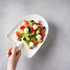 УЦЕНКА Блюдо фарфоровое Magistro «Бланш», 24×18×4.5 см, цвет белый - Фото 7