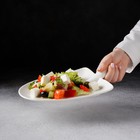 УЦЕНКА Блюдо фарфоровое Magistro «Бланш», 24×18×4.5 см, цвет белый - Фото 9