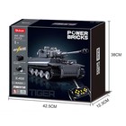 Конструктор Механо «Немецкий танк TIGER», радиоуправление, 814 деталей, уценка - Фото 5