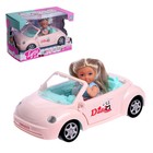 Кукла малышка Lyna в путешествии с машиной, питомцем и аксессуарами, МИКС, уценка - фото 2759594