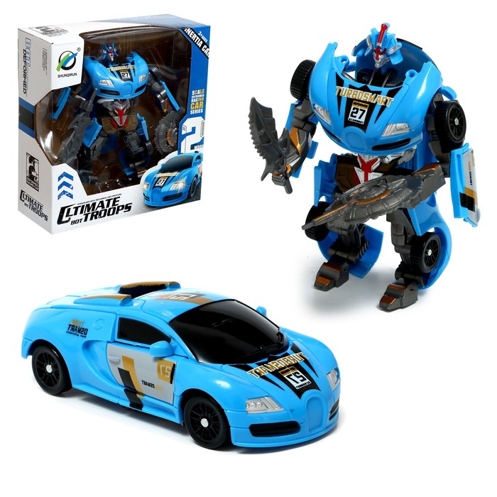 УЦЕНКА Робот «Спорткар», трансформируется - Фото 1