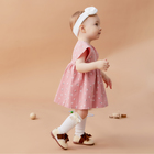 Платье детское Крошка Я "Цветы", р. 80-86, розовый - Фото 5