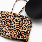 Купальник раздельный с завышенной талией женский MINAKU, принт леопард, размер 42 - Фото 7