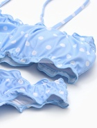 Купальник раздельный со сборкой женский MINAKU, голубой, размер 44 - Фото 3
