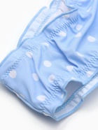 Купальник раздельный со сборкой женский MINAKU, голубой, размер 44 - Фото 4