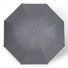 Зонт механический «Мелкая клетка», эпонж, 4 сложения, 8 спиц, R = 48 см, цвет МИКС - фото 9472858