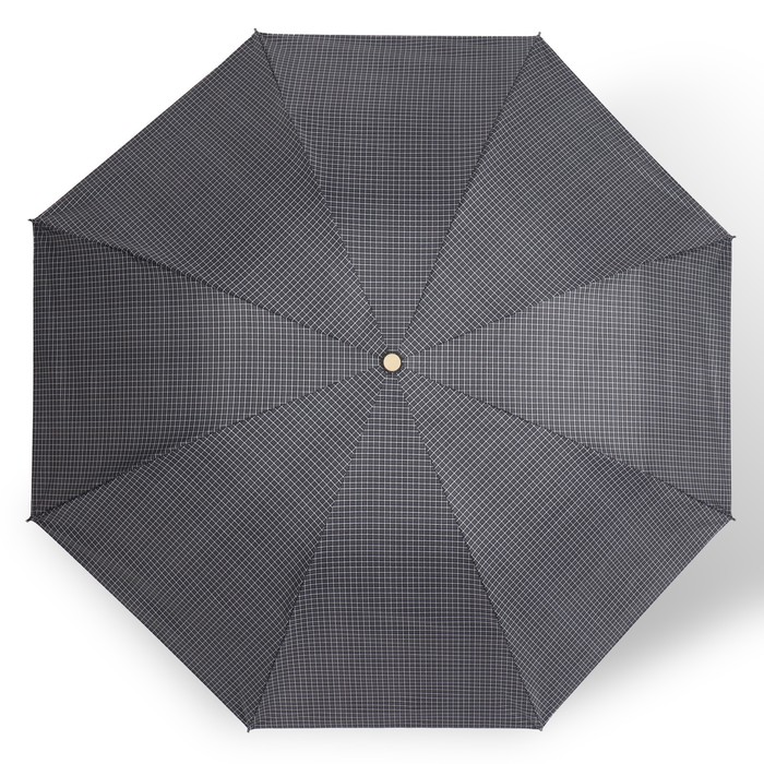 Зонт механический «Мелкая клетка», эпонж, 4 сложения, 8 спиц, R = 48 см, цвет МИКС - фото 1883068304