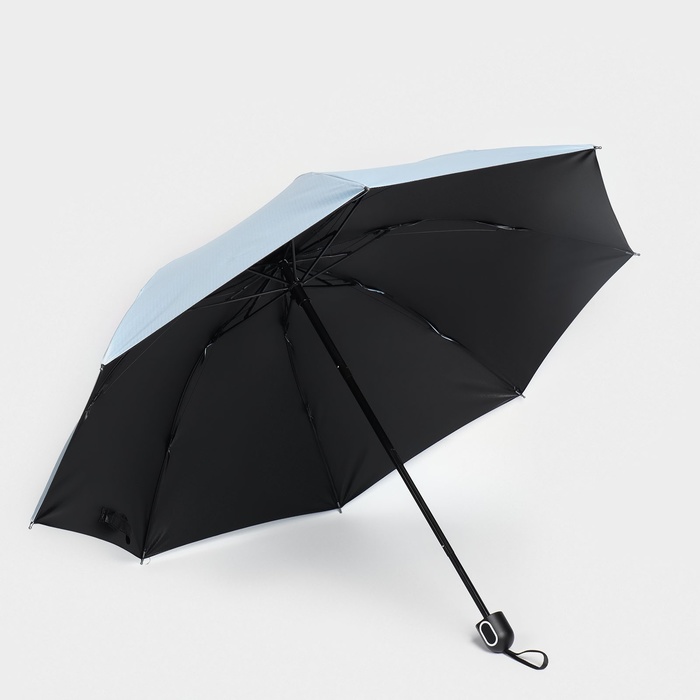 Зонт механический «Однотон», эпонж, 4 сложения, 8 спиц, R = 48 см, цвет МИКС - фото 1883068316