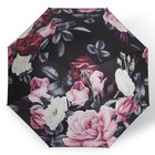 Зонт механический «Пышные цветы», эпонж, 4 сложения, 8 спиц, R = 48 см, цвет МИКС - фото 9350425