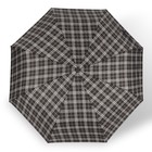 Зонт автоматический «Клетка», эпонж, 3 сложения, 8 спиц, R = 48 см, цвет МИКС - фото 9350437