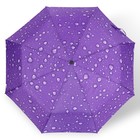 Зонт автоматический «Капли», 3 сложения, 8 спиц, R = 47 см, рисунок МИКС - Фото 11