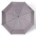 Зонт автоматический «Капли», 3 сложения, 8 спиц, R = 47 см, рисунок МИКС - Фото 13