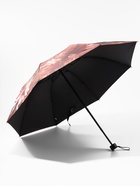 Зонт механический «Воздушные пионы», эпонж, 4 сложения, 8 спиц, R=48/55 см, d=96 см, МИКС - Фото 3