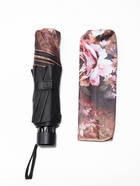 Зонт механический «Воздушные пионы», эпонж, 4 сложения, 8 спиц, R=48/55 см, d=96 см, МИКС - Фото 4