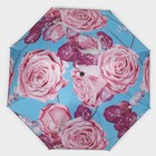 Зонт механический «Розы», эпонж, 4 сложения, 8 спиц, R = 48 см, цвет МИКС - Фото 12