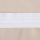 Штора портьерная Этель 145*265 см, цв.бежевый, блэкаут, пл. 240 г/м2 - Фото 3