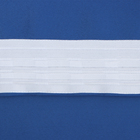 Штора портьерная Этель 130*300 см, цв.синий, блэкаут, пл. 240 г/м2 - Фото 4