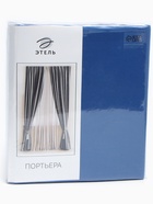 Штора блэкаут портьерная «Этель», 145×265 см, синяя - Фото 8