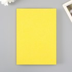 Фоамиран глиттерный 2 мм, 20х30 см, ярко-желтый - фото 321172744