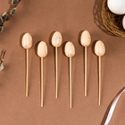 Шпажки на пасху «Яйцо пасхальное», оранжевая, набор 6 шт. - Фото 2