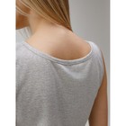 Ночная сорочка женская «Три бабочки», размер 46, цвет серый меланж - Фото 11