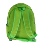 Рюкзак молодёжный "Однотонный", 1 отдел, 3 наружных и 2 боковых кармана, цвет зелёный - Фото 3