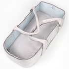 Люлька-переноска для новорожденных  «Ассорти», цвет светло-серый - фото 9907677