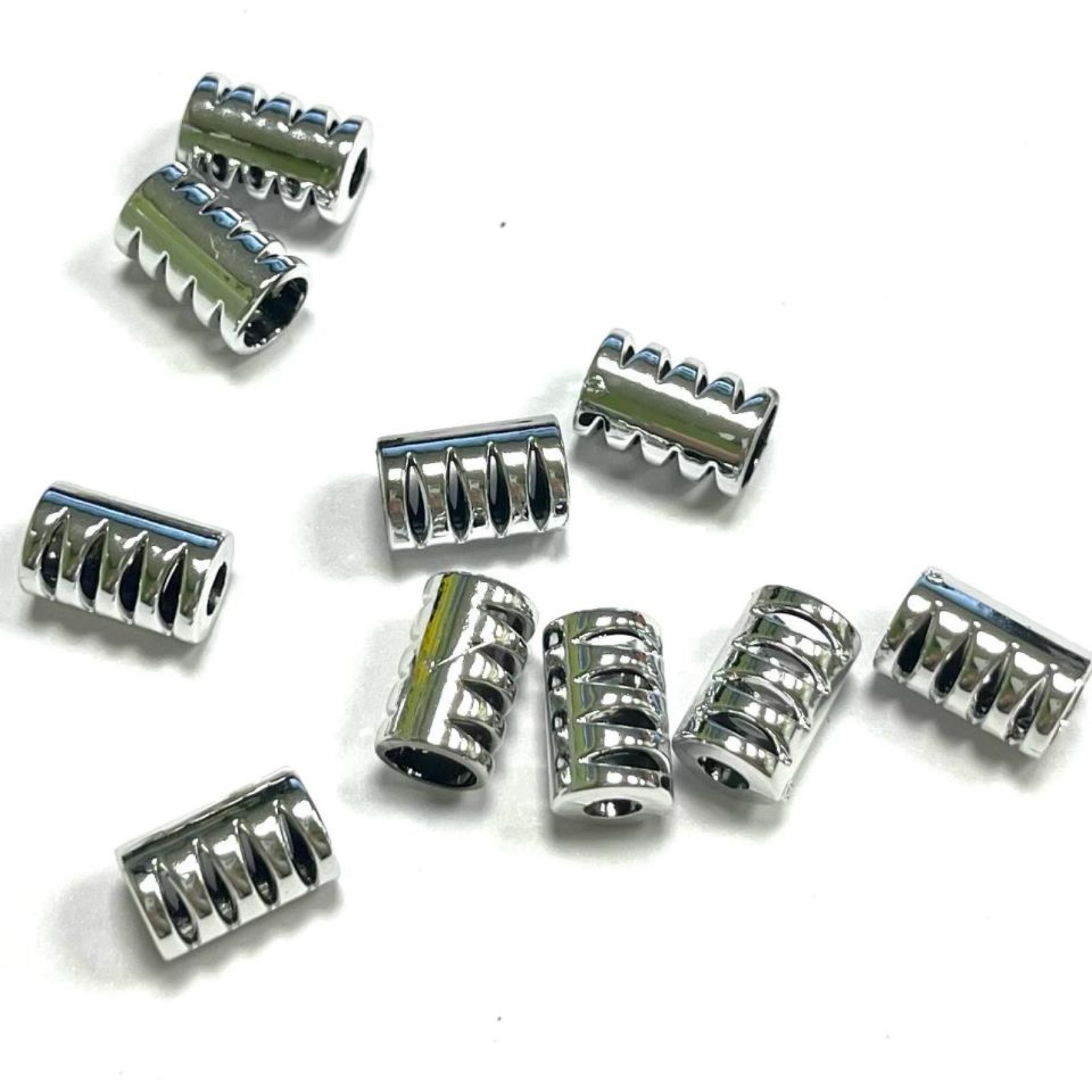 Наконечник для шнура, диаметр 1 см, 1,5 см, цвет никель (10376446 ...