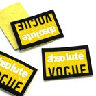 Нашивка Absolute Voguf, размер 3x4,5 см, цвет жёлтый - фото 110661866