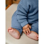 Джемпер детский вязаный Amarobaby Pure Love Buddy, рост 80 см, цвет голубой - Фото 6