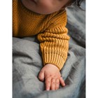 Джемпер детский вязаный Amarobaby Pure Love Buddy, рост 98 см, цвет горчичный - Фото 8