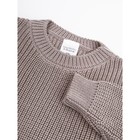 Джемпер детский вязаный Amarobaby Pure Love Buddy, рост 92 см, цвет коричневый - Фото 15